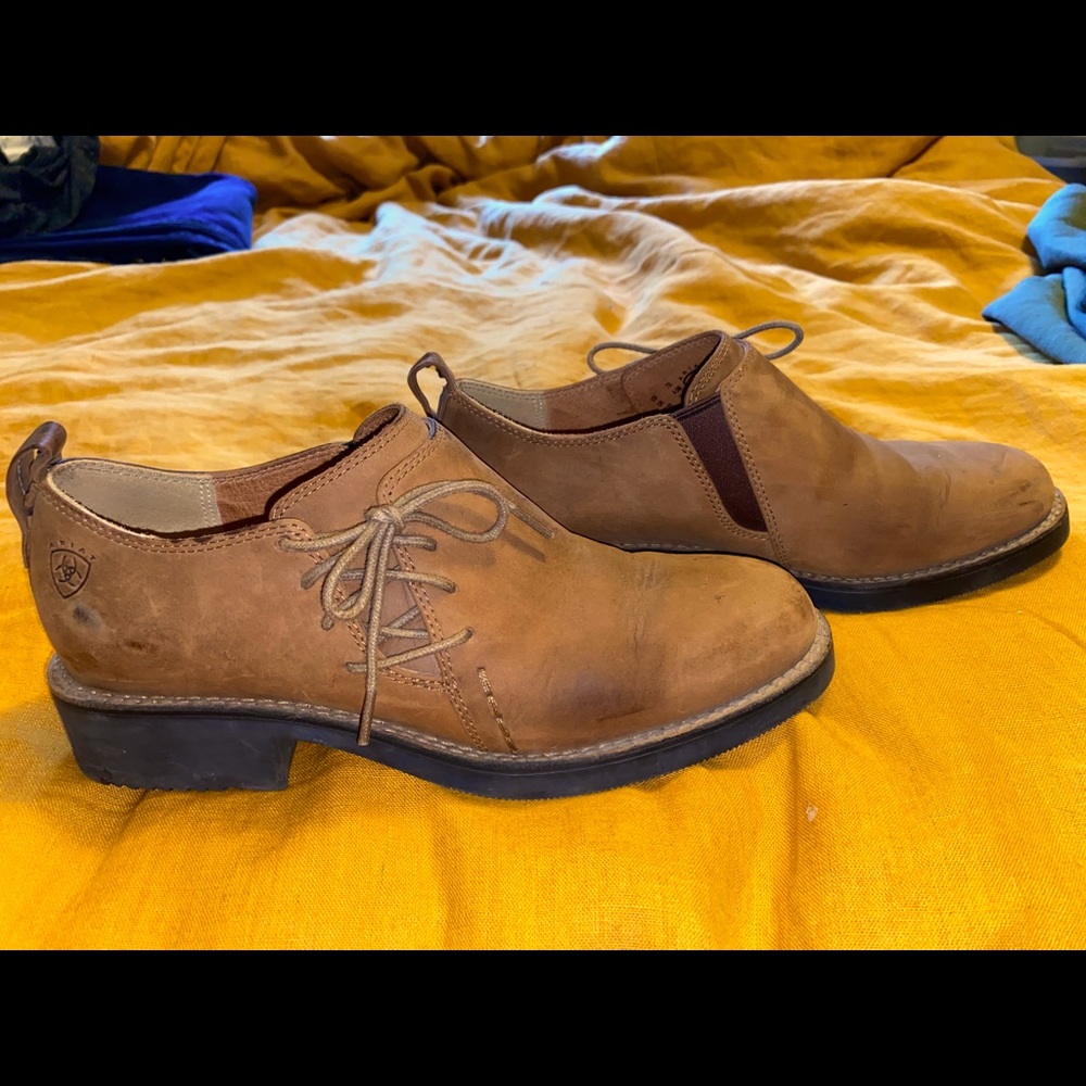 Ariat leather shoe